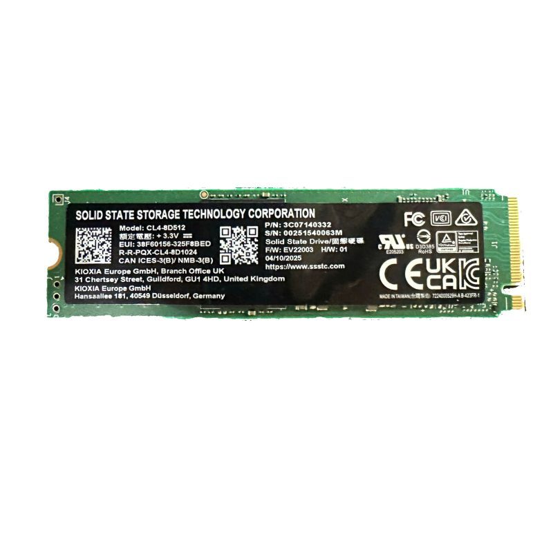Ổ CỨNG SSSTC SSD M.2 500GB NVMe PCIe NVME KIOXIA